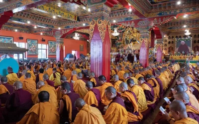 Lama Chopa di Heruka il 49° giorno in cui Lama Zopa Rinpoce ha mostrato l’aspetto della dipartita